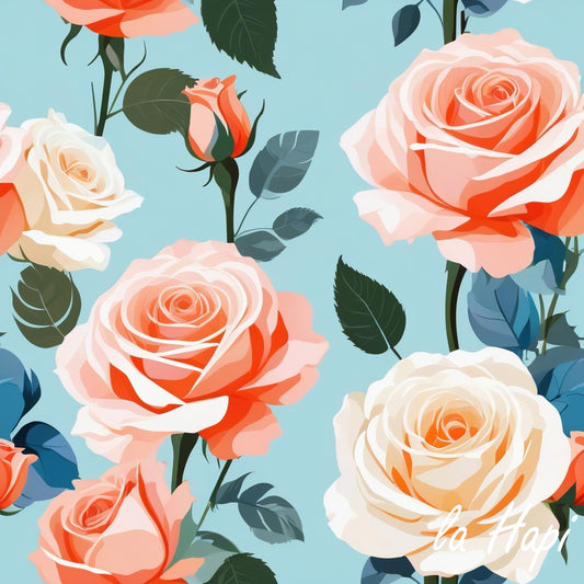 Pastel Roses