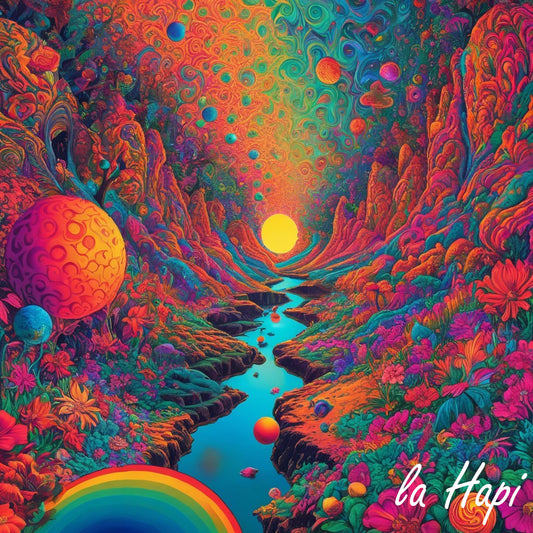 Psychedelic Sunset Valley